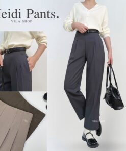 TM30 Heidi Pants กางเกงทรงบอยซิปหลัง ป้าย VILA