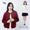 VILA | Roselle VL113 เสื้อคาดิแกนคอเปียกระเป๋าหน้า
